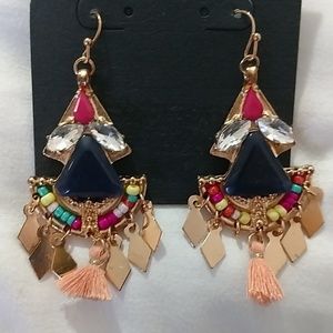 Super cute boho style earrings